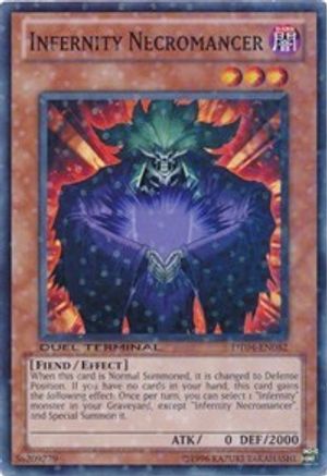 Infernity Necromancer (DT04-EN052) - Duel Terminal 4 Limited - Premium Yugioh Single from Konami - Just $11.23! Shop now at Game Crave Tournament Store