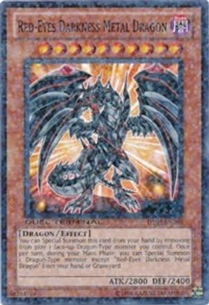 Red-Eyes Darkness Metal Dragon (DT04-EN060) - Duel Terminal 4 Limited - Premium Yugioh Single from Konami - Just $12! Shop now at Game Crave Tournament Store