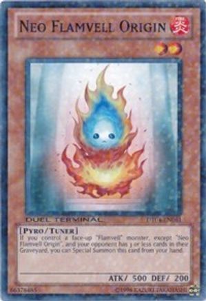 Neo Flamvell Origin (DT04-EN061) - Duel Terminal 4 Limited - Premium Yugioh Single from Konami - Just $0.25! Shop now at Game Crave Tournament Store