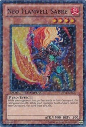 Neo Flamvell Sabre (DT04-EN065) - Duel Terminal 4 Limited - Premium Yugioh Single from Konami - Just $0.25! Shop now at Game Crave Tournament Store