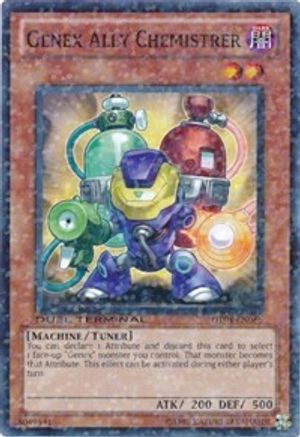 Genex Ally Chemistrer (DT04-EN066) - Duel Terminal 4 Limited - Premium Yugioh Single from Konami - Just $0.25! Shop now at Game Crave Tournament Store