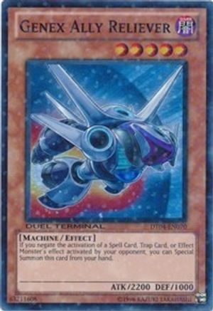 Genex Ally Reliever (DT04-EN070) - Duel Terminal 4 Limited - Premium Yugioh Single from Konami - Just $0.25! Shop now at Game Crave Tournament Store