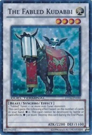 The Fabled Kudabbi (DT04-EN090) - Duel Terminal 4 Limited - Premium Yugioh Single from Konami - Just $0.66! Shop now at Game Crave Tournament Store