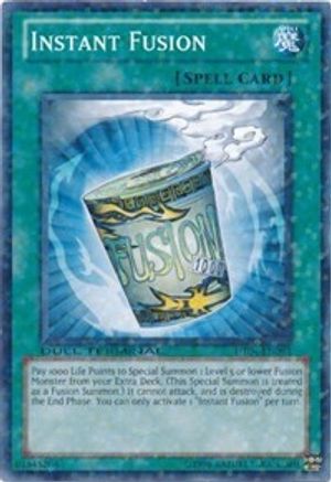 Instant Fusion (DT04-EN093) - Duel Terminal 4 Limited - Premium Yugioh Single from Konami - Just $4.86! Shop now at Game Crave Tournament Store