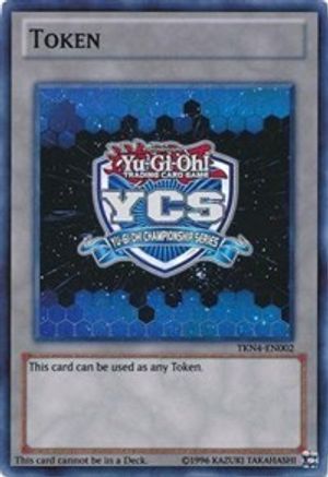 Yu-Gi-Oh Championship Series Token (2012 Pre-registration) (TKN4-EN002) - Yu-Gi-Oh! Tokens Unlimited - Premium Yugioh Single from Konami - Just $3.30! Shop now at Game Crave Tournament Store