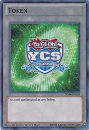 Yu-Gi-Oh Championship Series Token (2013 Pre-registration) (TKN4-EN003) - Yu-Gi-Oh! Tokens Unlimited - Premium Yugioh Single from Konami - Just $5.36! Shop now at Game Crave Tournament Store
