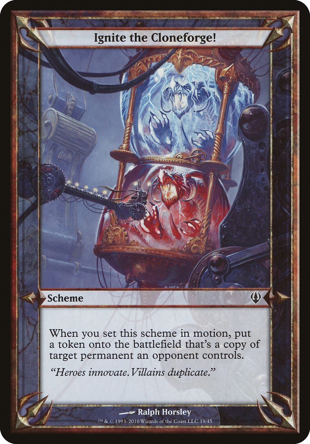 Ignite the Cloneforge! (OARC-19★) - Archenemy Schemes - Premium MTG Single from Wizards of the Coast - Just $0.91! Shop now at Game Crave Tournament Store