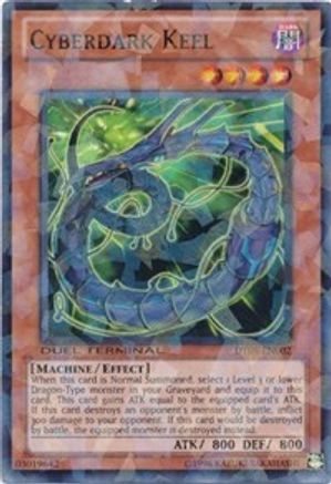 Cyberdark Keel (DT05-EN002) - Duel Terminal 5 Limited - Premium Yugioh Single from Konami - Just $0.25! Shop now at Game Crave Tournament Store