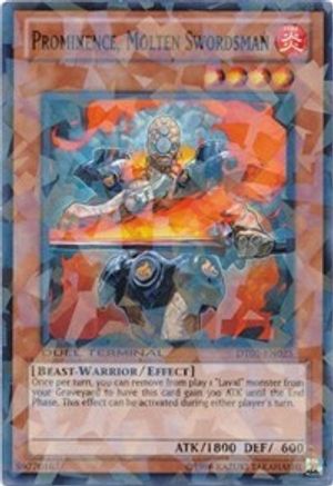 Prominence, Molten Swordsman (DT05-EN025) - Duel Terminal 5 Limited - Premium Yugioh Single from Konami - Just $0.25! Shop now at Game Crave Tournament Store