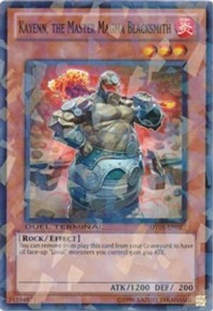 Kayenn, the Master Magma Blacksmith (DT05-EN027) - Duel Terminal 5 Limited - Premium Yugioh Single from Konami - Just $0.25! Shop now at Game Crave Tournament Store