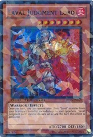 Laval Judgment Lord (DT05-EN029) - Duel Terminal 5 Limited - Premium Yugioh Single from Konami - Just $0.25! Shop now at Game Crave Tournament Store
