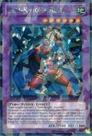 Gem-Knight Ruby (DT05-EN034) - Duel Terminal 5 Limited - Premium Yugioh Single from Konami - Just $4.44! Shop now at Game Crave Tournament Store