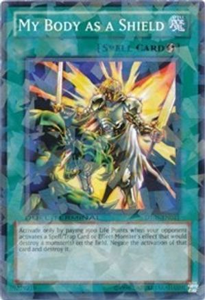 My Body as a Shield (DT05-EN041) - Duel Terminal 5 Limited - Premium Yugioh Single from Konami - Just $3.67! Shop now at Game Crave Tournament Store