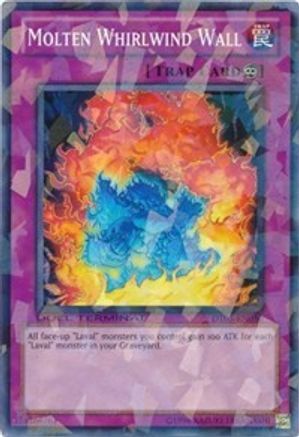 Molten Whirlwind Wall (DT05-EN050) - Duel Terminal 5 Limited - Premium Yugioh Single from Konami - Just $0.25! Shop now at Game Crave Tournament Store
