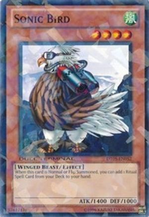 Sonic Bird (DT05-EN052) - Duel Terminal 5 Limited - Premium Yugioh Single from Konami - Just $0.60! Shop now at Game Crave Tournament Store