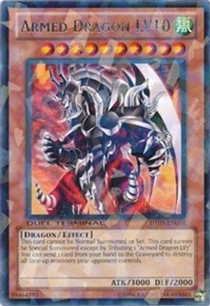 Armed Dragon LV10 (DT05-EN058) - Duel Terminal 5 Limited - Premium Yugioh Single from Konami - Just $0.92! Shop now at Game Crave Tournament Store