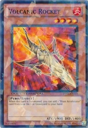 Volcanic Rocket (DT05-EN059) - Duel Terminal 5 Limited - Premium Yugioh Single from Konami - Just $2.68! Shop now at Game Crave Tournament Store