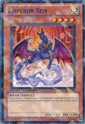 Emperor Sem (DT05-EN061) - Duel Terminal 5 Limited - Premium Yugioh Single from Konami - Just $0.25! Shop now at Game Crave Tournament Store