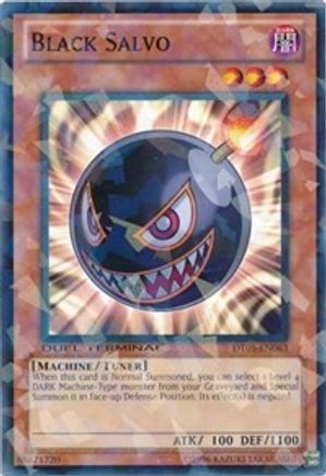 Black Salvo (DT05-EN063) - Duel Terminal 5 Limited - Premium Yugioh Single from Konami - Just $1.86! Shop now at Game Crave Tournament Store