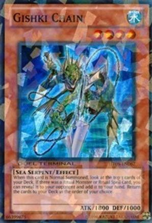 Gishki Chain (DT05-EN067) - Duel Terminal 5 Limited - Premium Yugioh Single from Konami - Just $0.12! Shop now at Game Crave Tournament Store