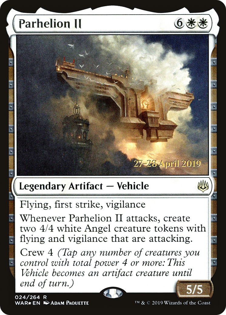 Parhelion II (PWAR-24S) - War of the Spark Promos Foil - Premium MTG Single from Wizards of the Coast - Just $0.94! Shop now at Game Crave Tournament Store