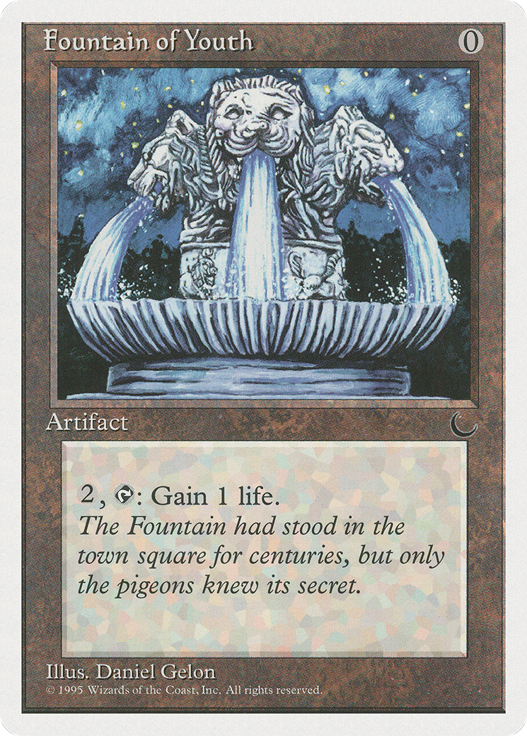 Fountain of Youth (CHR-098) - Chronicles - Premium MTG Single from Wizards of the Coast - Just $0.08! Shop now at Game Crave Tournament Store