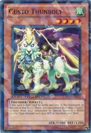 Gusto Thunbolt (DT05-EN072) - Duel Terminal 5 Limited - Premium Yugioh Single from Konami - Just $0.37! Shop now at Game Crave Tournament Store