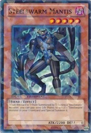 Steelswarm Mantis (DT05-EN080) - Duel Terminal 5 Limited - Premium Yugioh Single from Konami - Just $0.25! Shop now at Game Crave Tournament Store