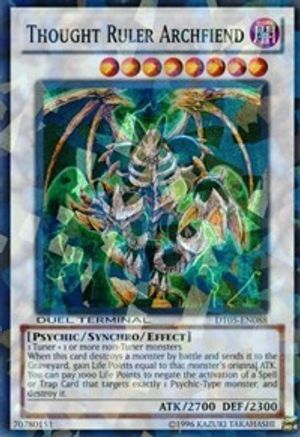 Thought Ruler Archfiend (DT05-EN088) - Duel Terminal 5 Limited - Premium Yugioh Single from Konami - Just $7.04! Shop now at Game Crave Tournament Store