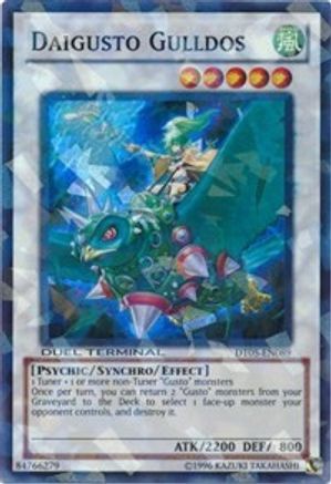 Daigusto Gulldos (DT05-EN089) - Duel Terminal 5 Limited - Premium Yugioh Single from Konami - Just $0.34! Shop now at Game Crave Tournament Store