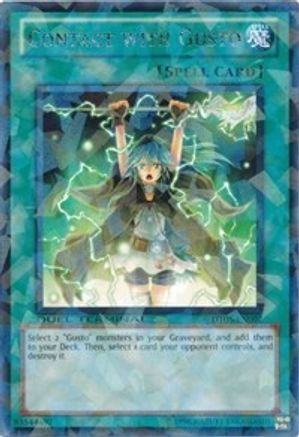 Contact with Gusto (DT05-EN092) - Duel Terminal 5 Limited - Premium Yugioh Single from Konami - Just $0.81! Shop now at Game Crave Tournament Store