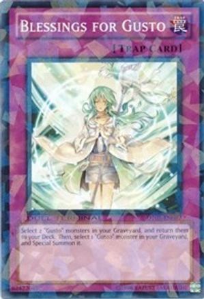 Blessings for Gusto (DT05-EN097) - Duel Terminal 5 Limited - Premium Yugioh Single from Konami - Just $0.50! Shop now at Game Crave Tournament Store