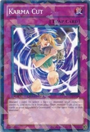 Karma Cut (DT05-EN100) - Duel Terminal 5 Limited - Premium Yugioh Single from Konami - Just $8.28! Shop now at Game Crave Tournament Store