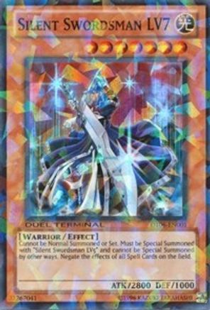 Silent Swordsman LV7 (DT06-EN001) - Duel Terminal 6 Limited - Premium Yugioh Single from Konami - Just $4.03! Shop now at Game Crave Tournament Store