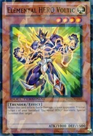 Elemental Hero Voltic (DT06-EN003) - Duel Terminal 6 Limited - Premium Yugioh Single from Konami - Just $0.61! Shop now at Game Crave Tournament Store