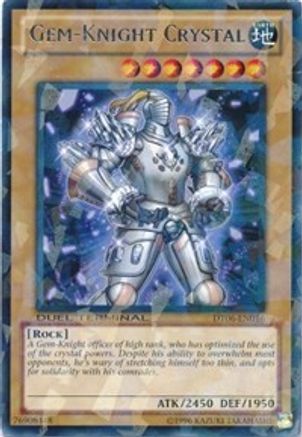 Gem-Knight Crystal (DT06-EN016) - Duel Terminal 6 Limited - Premium Yugioh Single from Konami - Just $0.54! Shop now at Game Crave Tournament Store