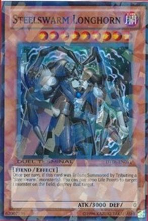 Steelswarm Longhorn (DT06-EN031) - Duel Terminal 6 Limited - Premium Yugioh Single from Konami - Just $0.30! Shop now at Game Crave Tournament Store