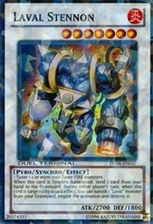 Laval Stennon (DT06-EN037) - Duel Terminal 6 Limited - Premium Yugioh Single from Konami - Just $0.42! Shop now at Game Crave Tournament Store