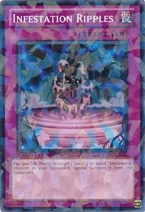Infestation Ripples (DT06-EN049) - Duel Terminal 6 Limited - Premium Yugioh Single from Konami - Just $0.41! Shop now at Game Crave Tournament Store