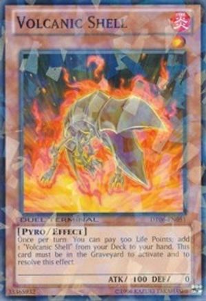 Volcanic Shell (DT06-EN051) - Duel Terminal 6 Limited - Premium Yugioh Single from Konami - Just $0.85! Shop now at Game Crave Tournament Store