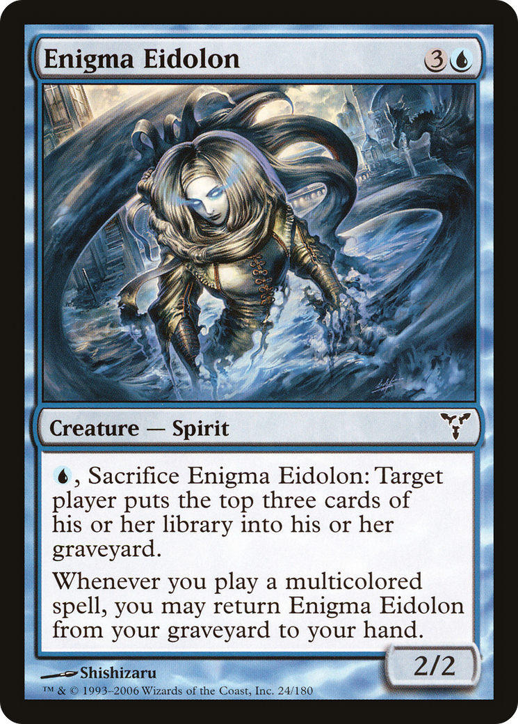 Enigma Eidolon (DIS-024) - Dissension Foil - Premium MTG Single from Wizards of the Coast - Just $0.46! Shop now at Game Crave Tournament Store