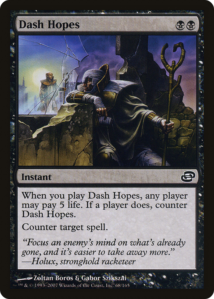 Dash Hopes (PLC-068) - Planar Chaos - Premium MTG Single from Wizards of the Coast - Just $0.46! Shop now at Game Crave Tournament Store