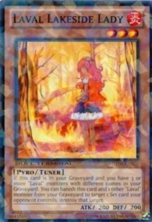 Laval Lakeside Lady (DT06-EN070) - Duel Terminal 6 Limited - Premium Yugioh Single from Konami - Just $0.66! Shop now at Game Crave Tournament Store