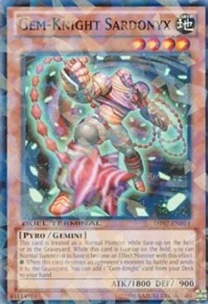 Gem-Knight Sardonyx (DT07-EN014) - Duel Terminal 7 Limited - Premium Yugioh Single from Konami - Just $0.56! Shop now at Game Crave Tournament Store