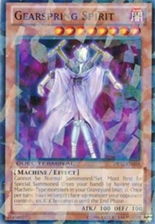 Gearspring Spirit (DT07-EN058) - Duel Terminal 7 Limited - Premium Yugioh Single from Konami - Just $0.78! Shop now at Game Crave Tournament Store