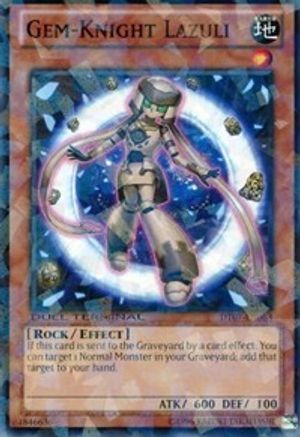 Gem-Knight Lazuli (DT07-EN063) - Duel Terminal 7 Limited - Premium Yugioh Single from Konami - Just $3.46! Shop now at Game Crave Tournament Store