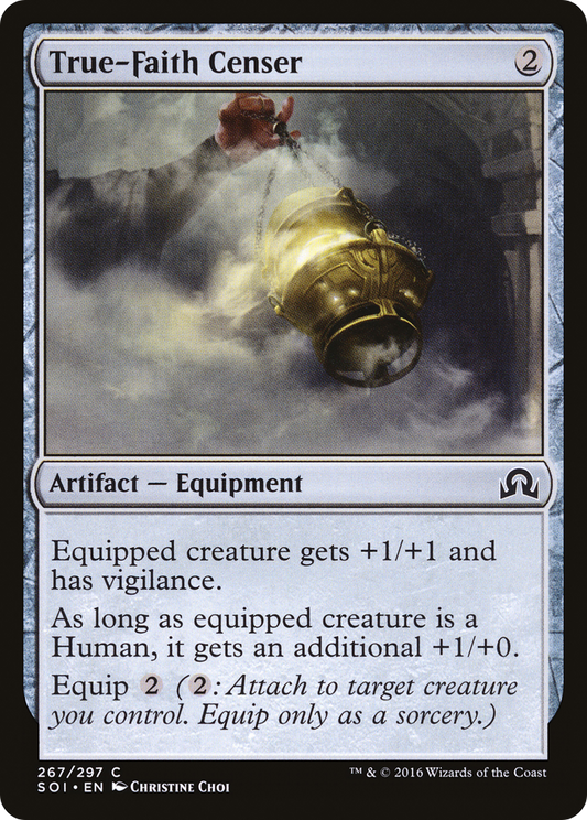 True-Faith Censer (SOI-267) - Shadows over Innistrad - Premium MTG Single from Wizards of the Coast - Just $0.08! Shop now at Game Crave Tournament Store
