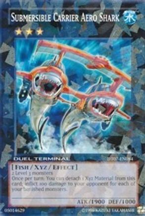 Submersible Carrier Aero Shark (DT07-EN084) - Duel Terminal 7 Limited - Premium Yugioh Single from Konami - Just $2.05! Shop now at Game Crave Tournament Store