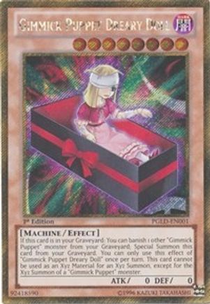Gimmick Puppet Dreary Doll (PGLD-EN001) - Premium Gold Unlimited - Premium Yugioh Single from Konami - Just $0.94! Shop now at Game Crave Tournament Store