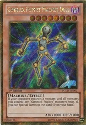 Gimmick Puppet Magnet Doll (PGLD-EN002) - Premium Gold Unlimited - Premium Yugioh Single from Konami - Just $0.67! Shop now at Game Crave Tournament Store
